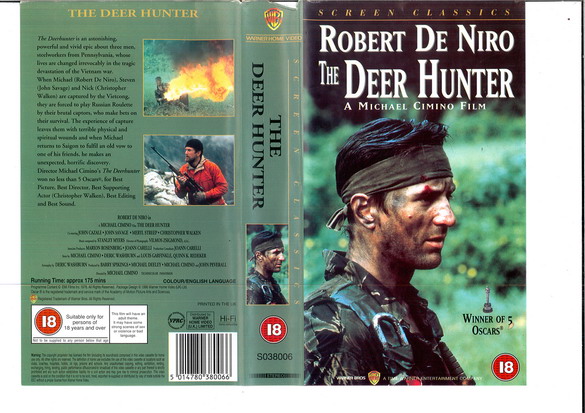 DEER HUNTER - ny(VHS) (UK)